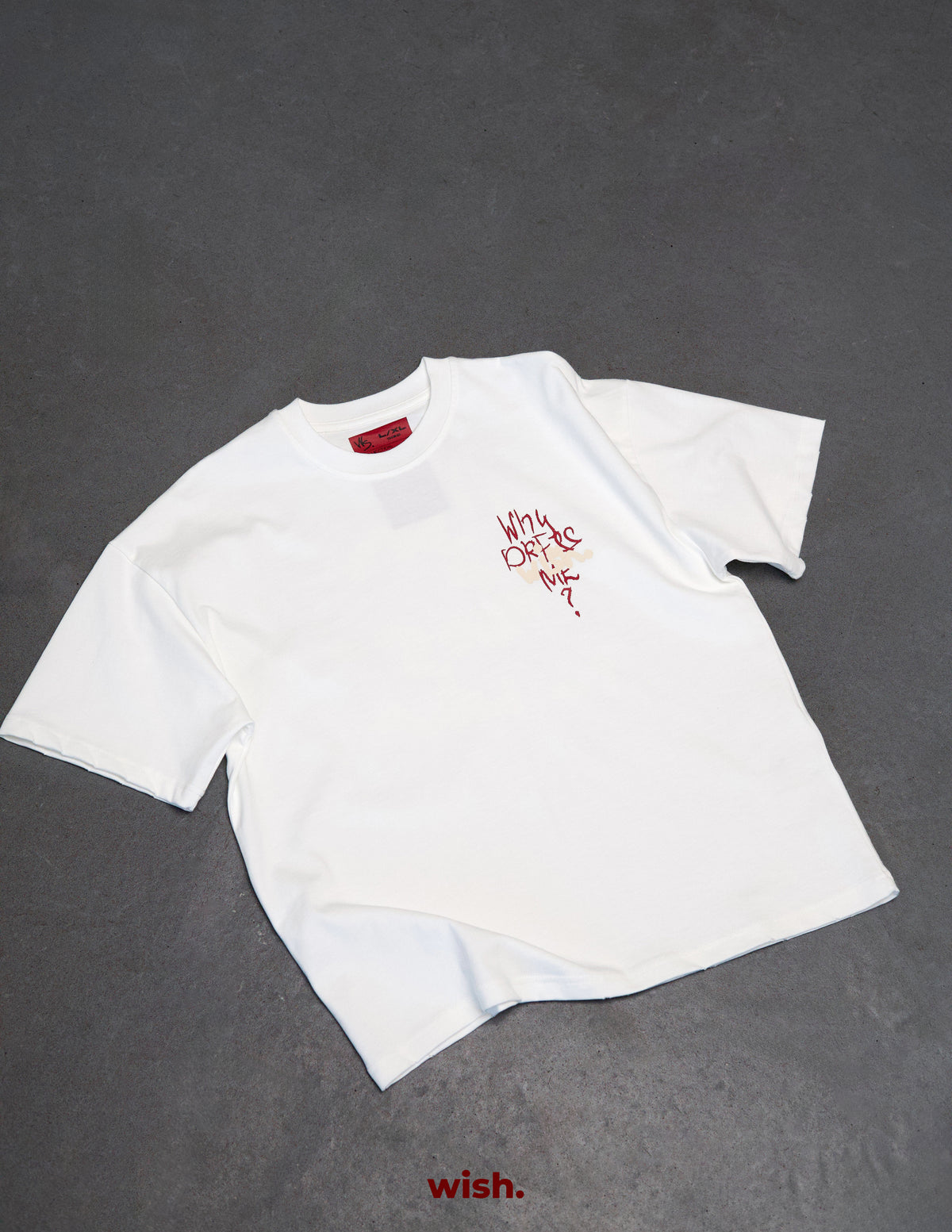 T-SHIRT PLATINUM MILK.