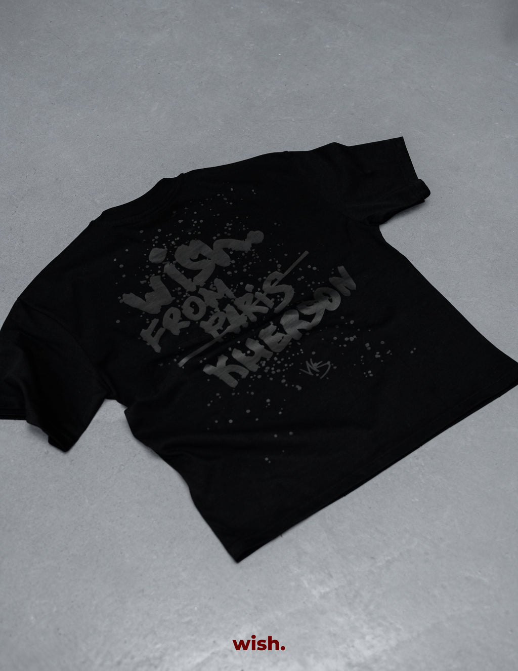 T-SHIRT - OBSIDIAN BLACK.
