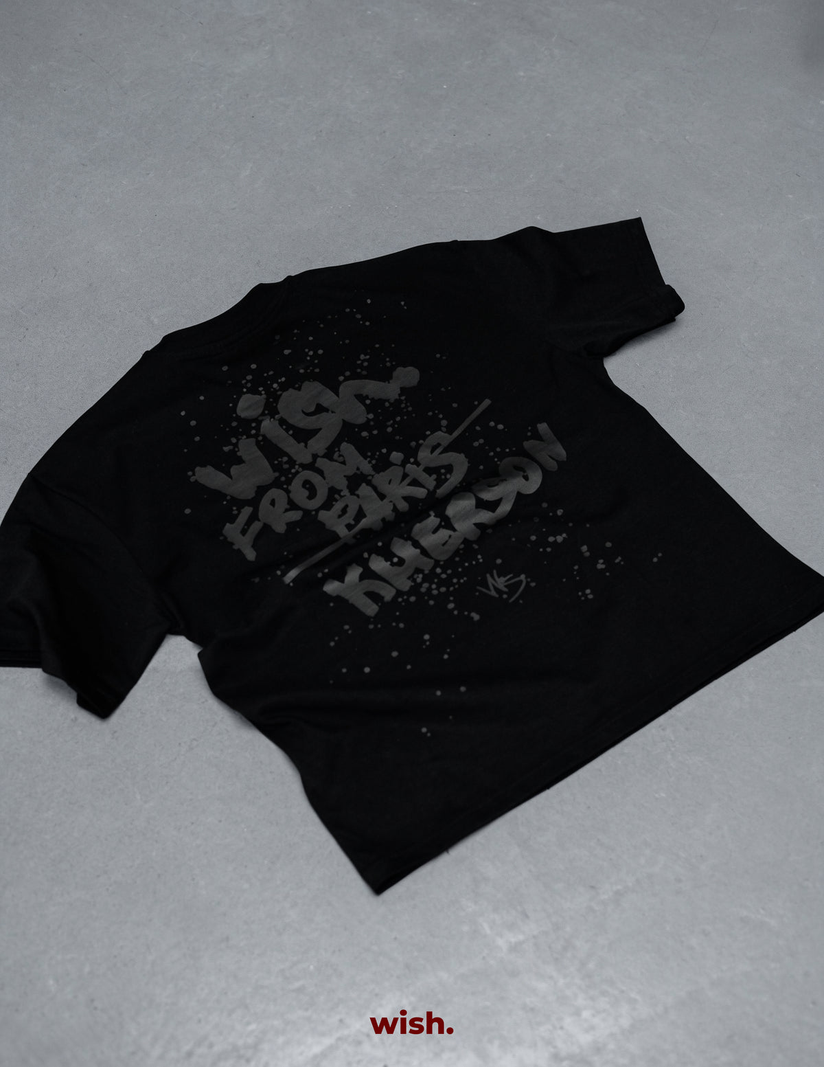 T-SHIRT - OBSIDIAN BLACK.