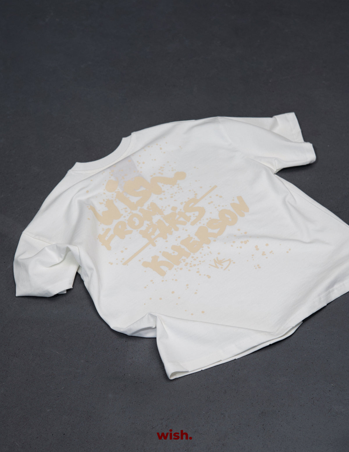 T-SHIRT PLATINUM MILK.