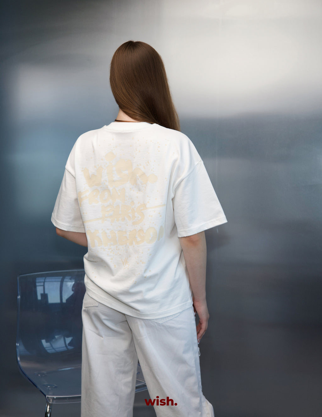 T-SHIRT PLATINUM MILK.