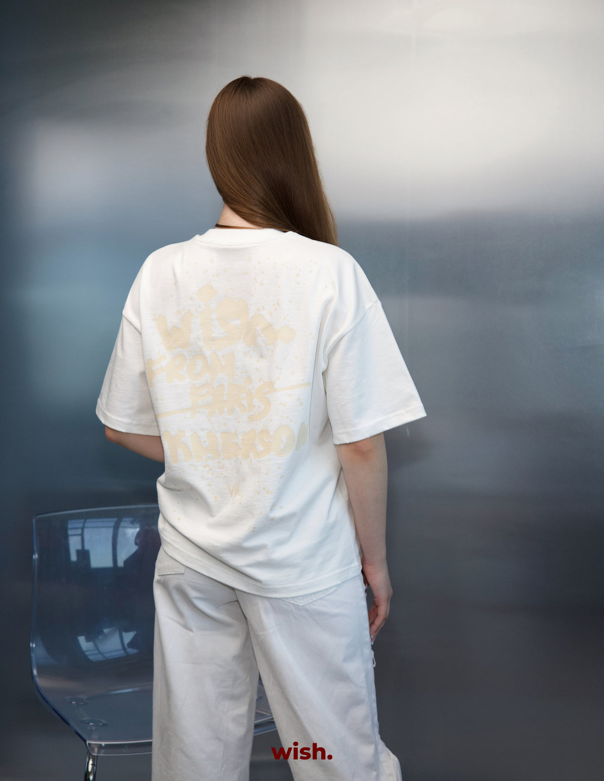 T-SHIRT PLATINUM MILK.