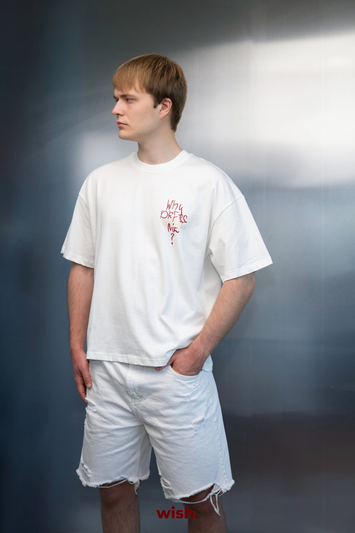 T-SHIRT PLATINUM MILK.
